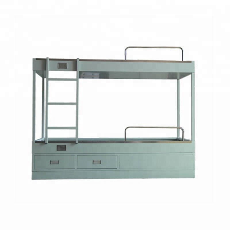 2080*880*1650mm Metal Bunk Bed With Drawer